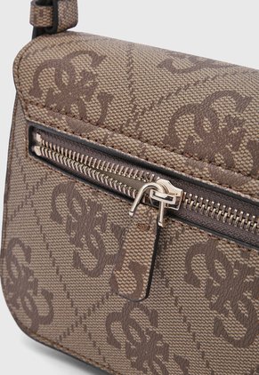 Bolso Manos Libres GUESS Janie Café
