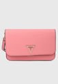 Billetera Rosa-Dorado-Negro GUESS Laurel de Guess