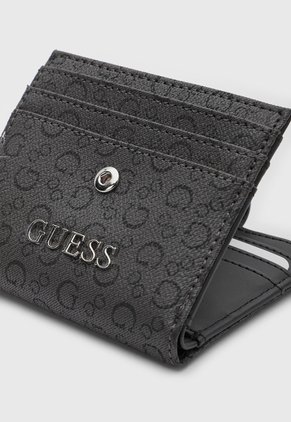 Billetera GUESS Remy SLG Gris Oscuro
