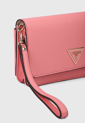 Billetera Rosa-Dorado-Negro GUESS Laurel
