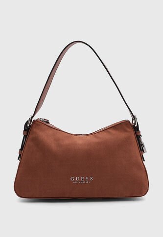 Bolso Manos Libres GUESS Alisha Café Guess