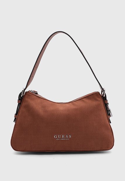Bolso Manos Libres GUESS Alisha Café