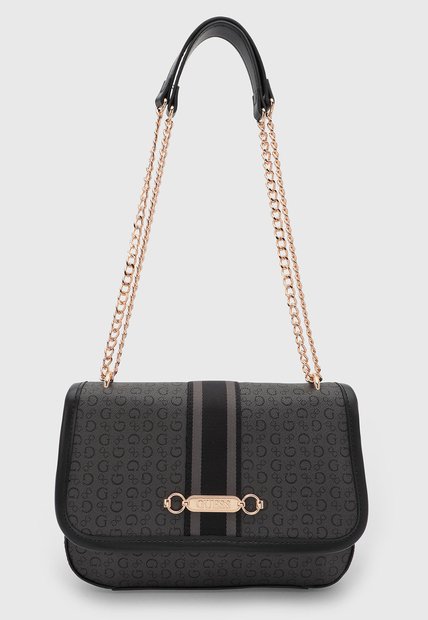 Bolso GUESS Raquel Gris Oscuro