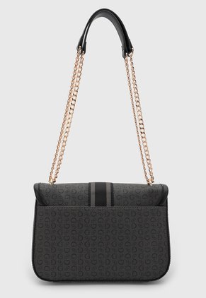 Bolso GUESS Raquel Gris Oscuro