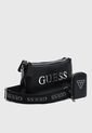Bolso Manos Libres GUESS Tyrah Mini Negro de Guess