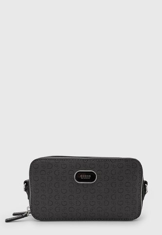 Bolso Manos Libres GUESS Marsala Mini Gris Oscuro Guess