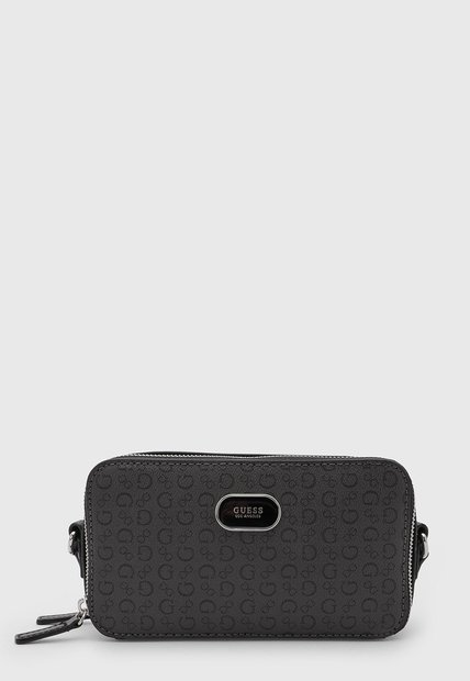 Bolso Manos Libres GUESS Marsala Mini Gris Oscuro