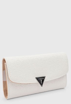 Billetera GUESS Viviette SLG Marfil