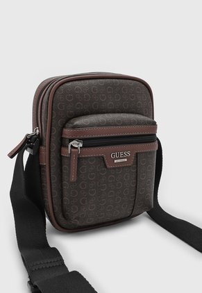Bolso Manos Libres GUESS West Adams Marrón