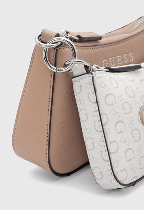 Bolso Manos Libres GUESS Holly Mini Beige