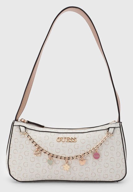 Bolso GUESS Tasha Mini Marfil