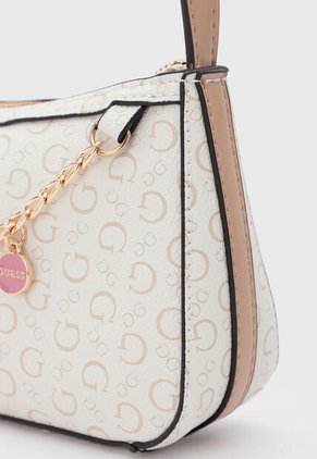 Bolso GUESS Tasha Mini Marfil