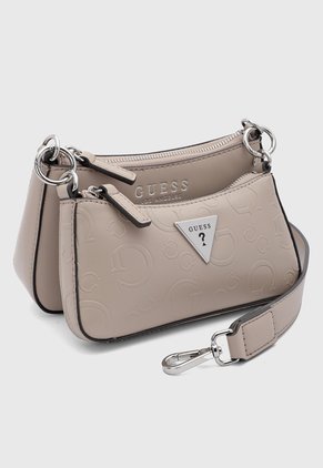 Bolso Manos Libres GUESS Holly Mini Taupe