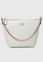 Bolso Doble Faz Lila-Blanco GUESS de Guess