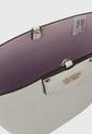 Bolso Doble Faz Lila-Blanco GUESS de Guess