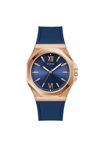 Relojes Guess Hombre Emperor. Silicona Azul GW0850G3 Guess