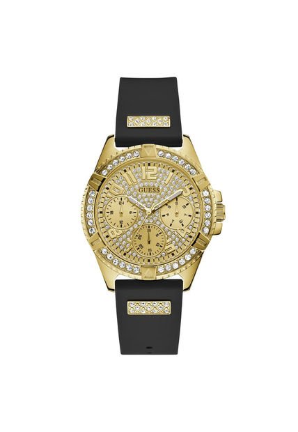 Relojes Guess Mujer LADY FRONTIER. Silicona Negro W1160L1