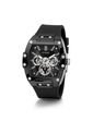 Relojes Guess Hombre PHOENIX. Silicona Negro GW0203G3 de Guess