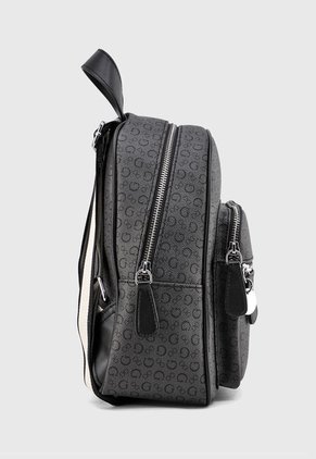 Morral  Gris Oscuro-Negro-Plateado GUESS