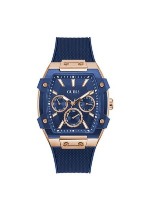Reloj Guess Hombre Phoenix. Silicona Azul GW0956G4