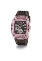 Reloj Guess Hombre Sporting Pink. Silicona Negro GW0032G3 de Guess