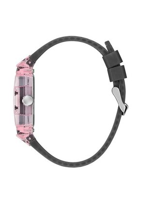 Reloj Guess Hombre Sporting Pink. Silicona Negro GW0032G3