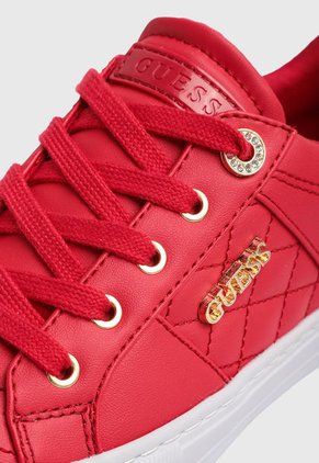 Tenis GUESS Loven 3 Rojo