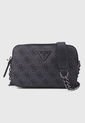 Bolso Manos Libres Gris-Negro GUESS Noelle de Guess
