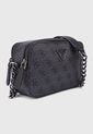Bolso Manos Libres Gris-Negro GUESS Noelle de Guess