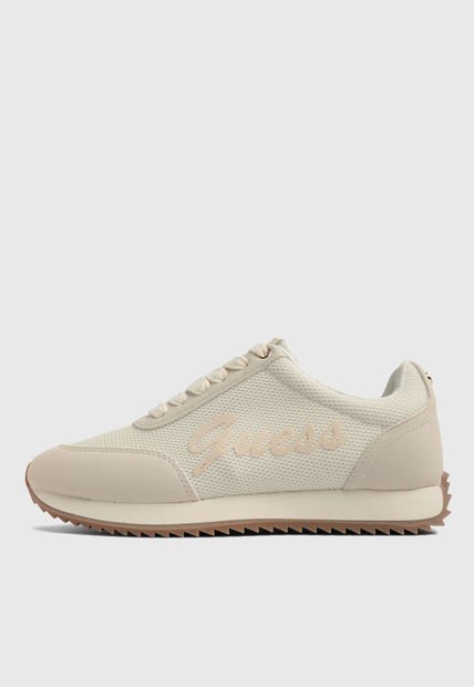 Tenis Beige-Gris Claro GUESS Ferna