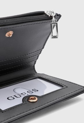 Billetera GUESS Wells Negro