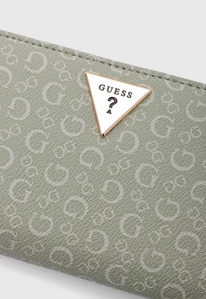 Billetera GUESS Katy Verde