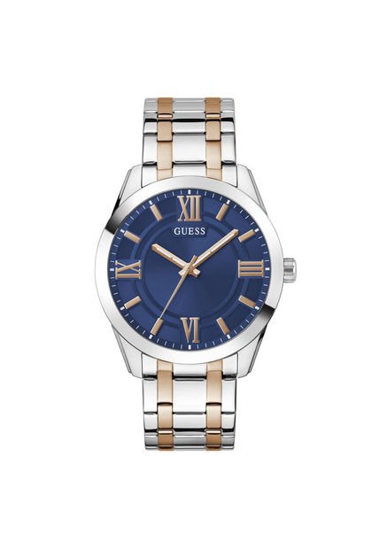 Relojes Guess Hombre Elliot. Acero Inoxidable Plateado GW0893G2