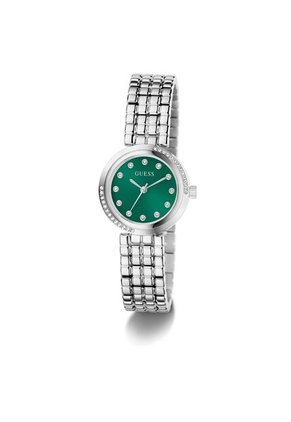 Reloj Guess Mujer Clara. Acero Inoxidable Plateado GW0930L1