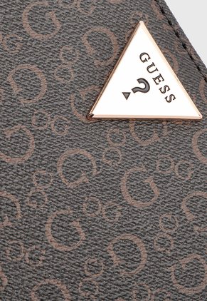 Billetera GUESS Katy Marrón