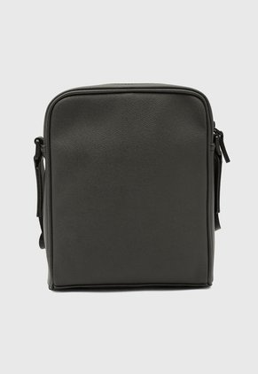 Bolso Manos Libres Gris Oscuro-Negro GUESS