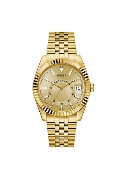 Reloj Guess Hombre Jaden. Acero Inoxidable Dorado GW0977G2