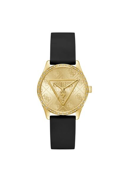 Reloj Guess Mujer Roxy. Silicona Negro GW0942L2