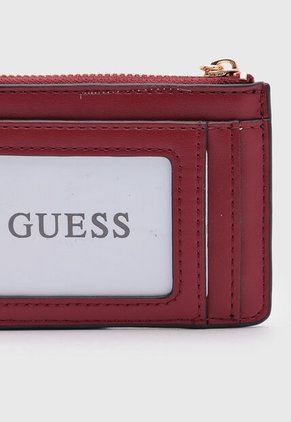 Billetera GUESS Alisha SLG Vinotinto