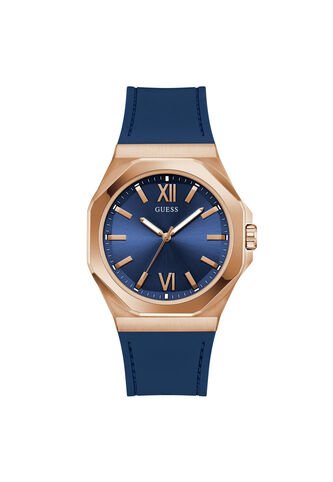 Reloj Guess Hombre Emperor. Silicona Azul GW0850G3 Guess