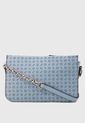 Bolso Azul Grisáceo-Dorado GUESS de Guess