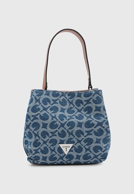 Bolso GUESS Wells Índigo Azul