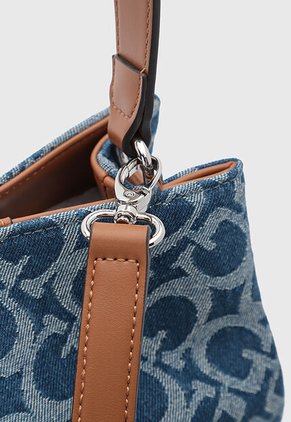 Bolso GUESS Wells Índigo Azul
