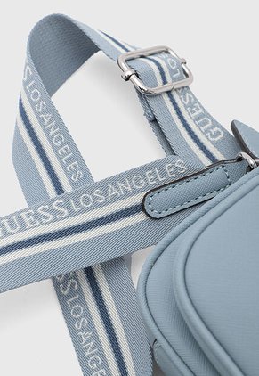 Bolso Manos Libres GUESS Joella Mini Celeste
