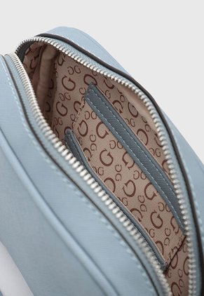 Bolso Manos Libres GUESS Joella Mini Celeste