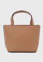 Bolso GUESS Wells Mini Tote Café de Guess
