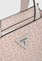 Bolso GUESS Jillian Mini Rosa de Guess
