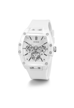 Reloj Guess Hombre Phoenix. Silicona Blanco GW0203G2