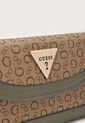 Billetera Café-Verde Oliva GUESS de Guess