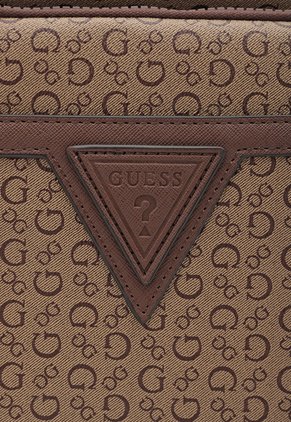 Bolso Manos Libres GUESS Insignia Café